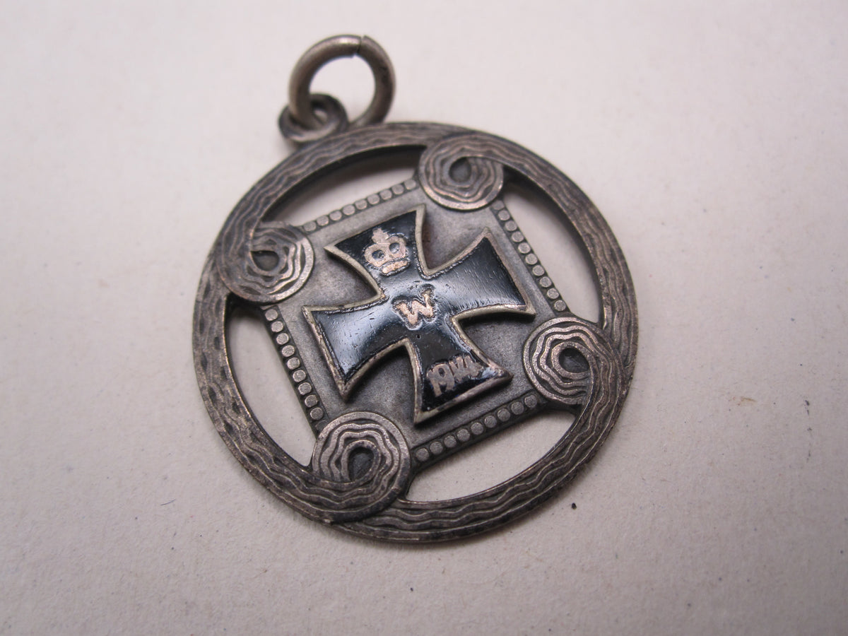 Eisernes Kreuz 1. oder 2.Klasse 1914 (EK2 &amp; EK1) MINIATUR als Brosche oder für Halskette