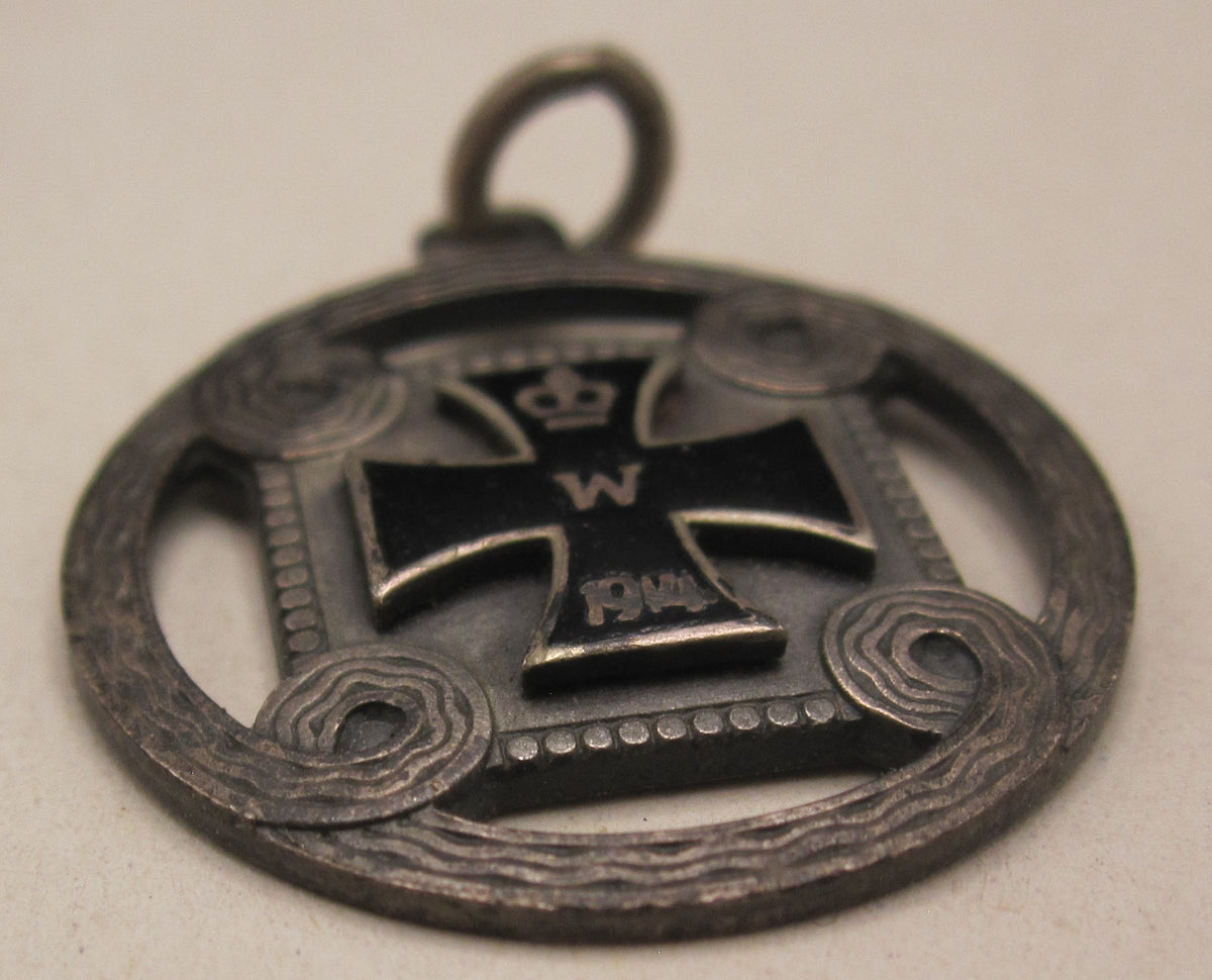 Eisernes Kreuz 1. oder 2.Klasse 1914 (EK2 &amp; EK1) MINIATUR als Brosche oder für Halskette