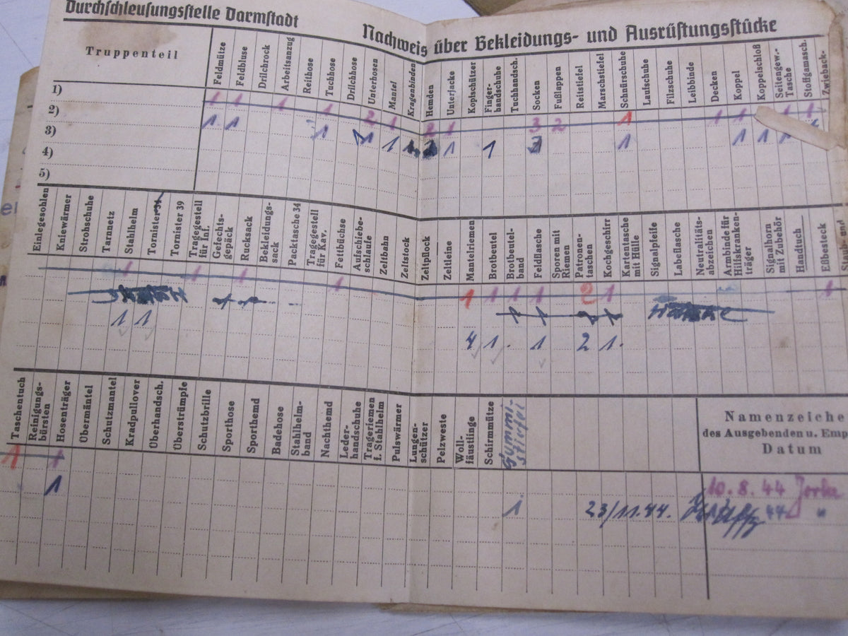 !! DOPPELVERLEIHUNG!! 2X Besitzzeugnis Verleihungsurkunde Ostmedaille Soldbuch Pioniertruppe