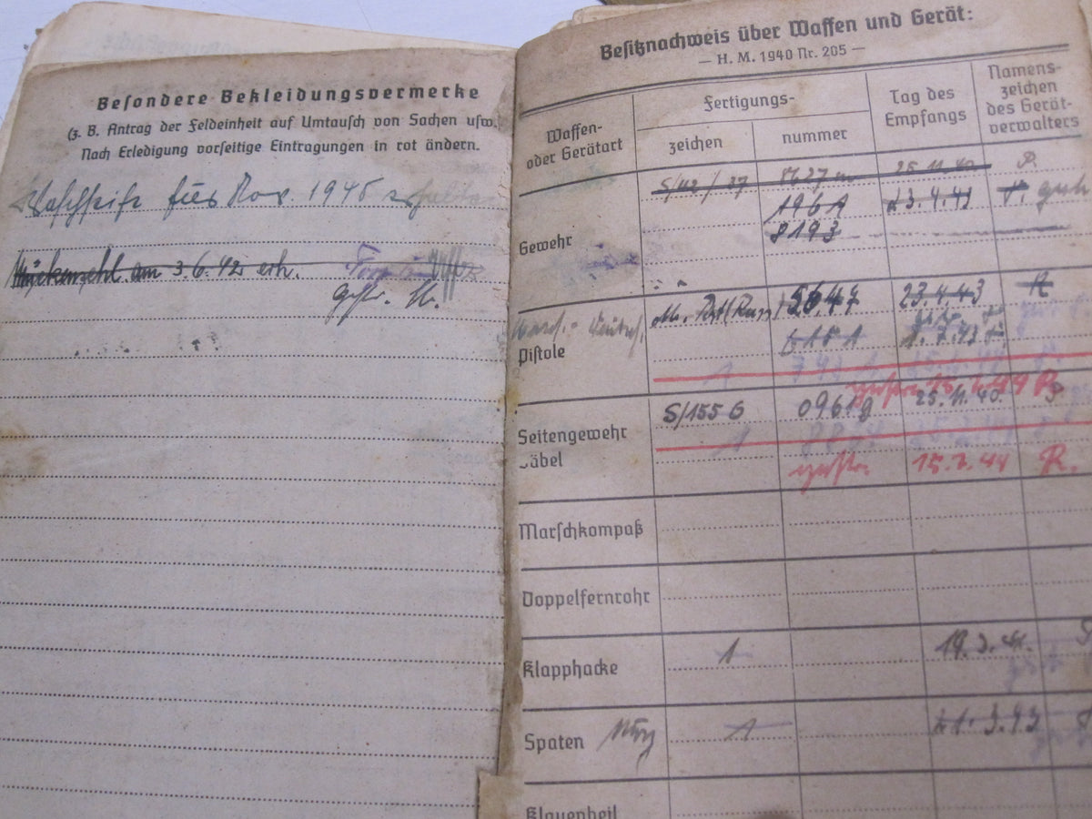 !! DOPPELVERLEIHUNG!! 2X Besitzzeugnis Verleihungsurkunde Ostmedaille Soldbuch Pioniertruppe