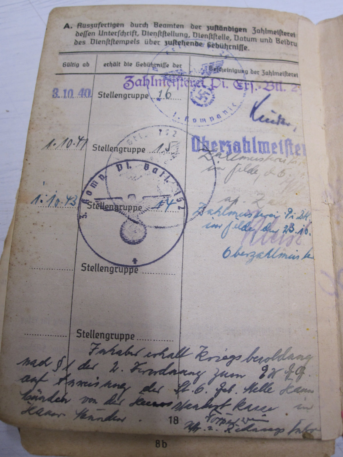 !! DOPPELVERLEIHUNG!! 2X Besitzzeugnis Verleihungsurkunde Ostmedaille Soldbuch Pioniertruppe