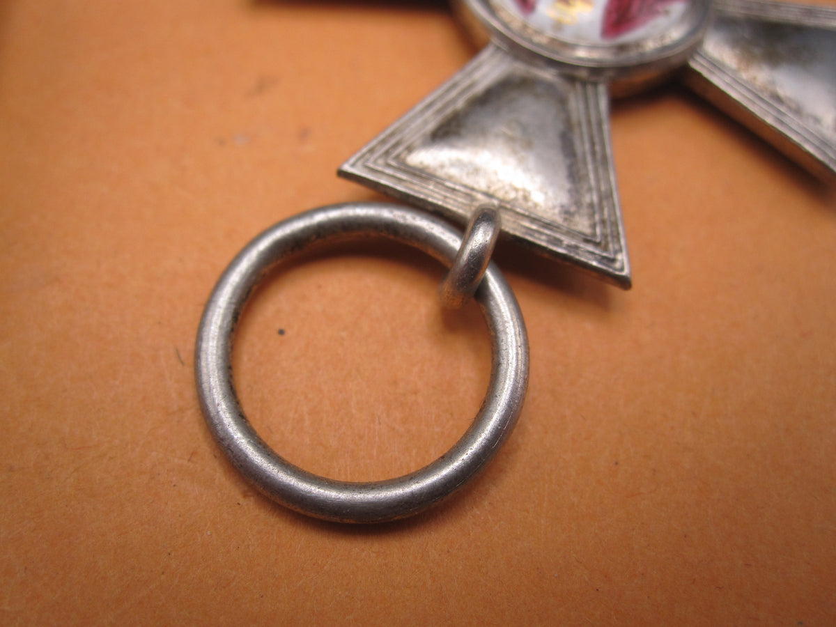 ORIGINAL Roter Adler Orden 4.Klasse Ordensspange violetter 1846 - 1854 SILBER !!