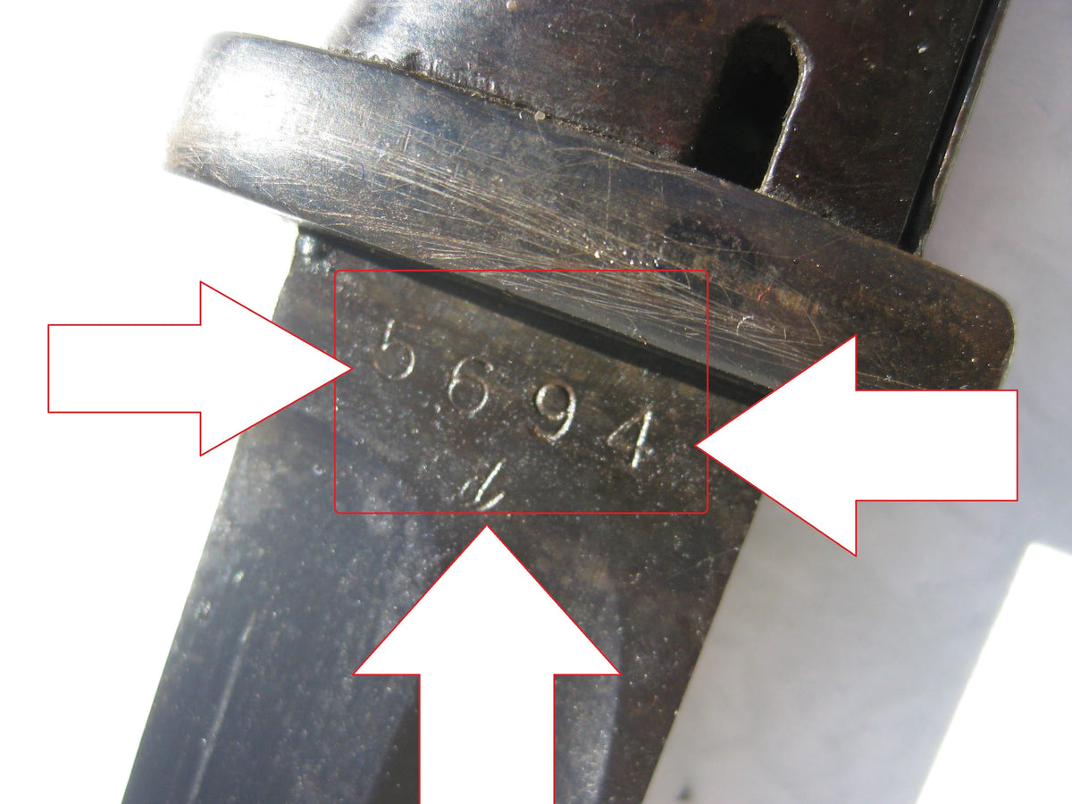 H.W. -   -   Bajonett 98K WEHRMACHT Nummerngleich von 1939