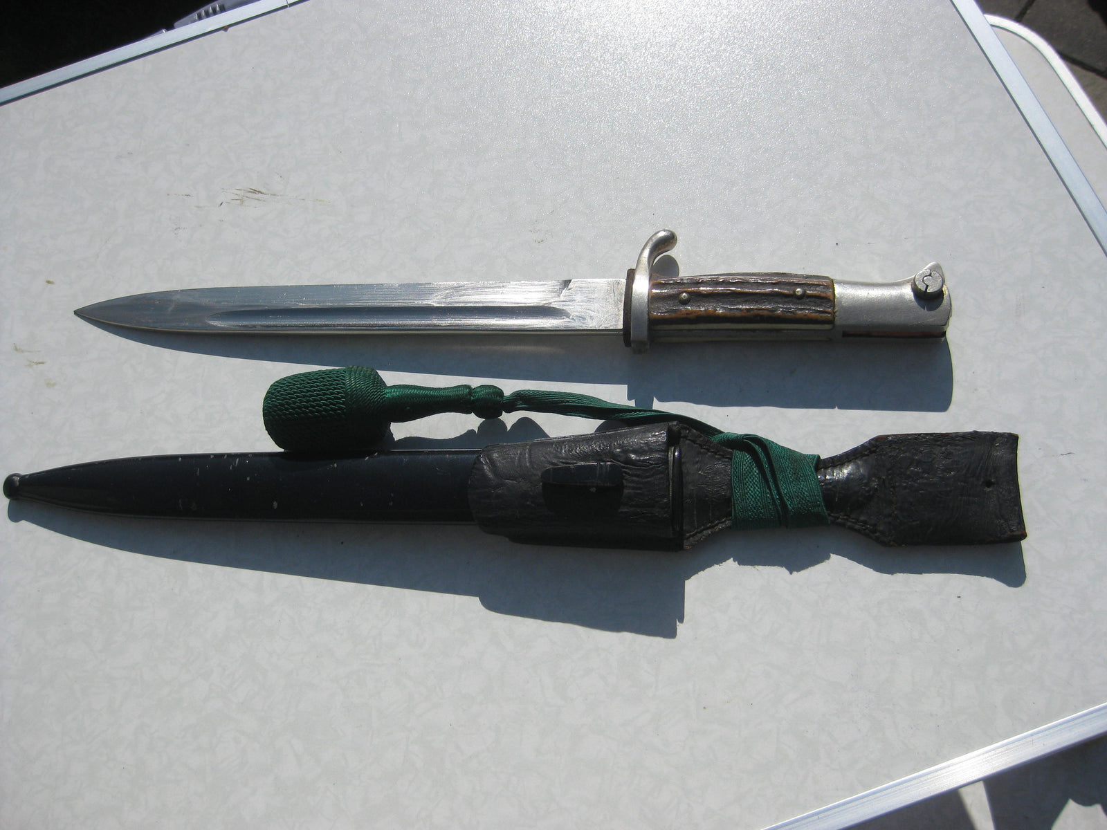 H.W. Bajonett Extra Seitengewehr Gebirgstruppe WEHRMACHT -lang-