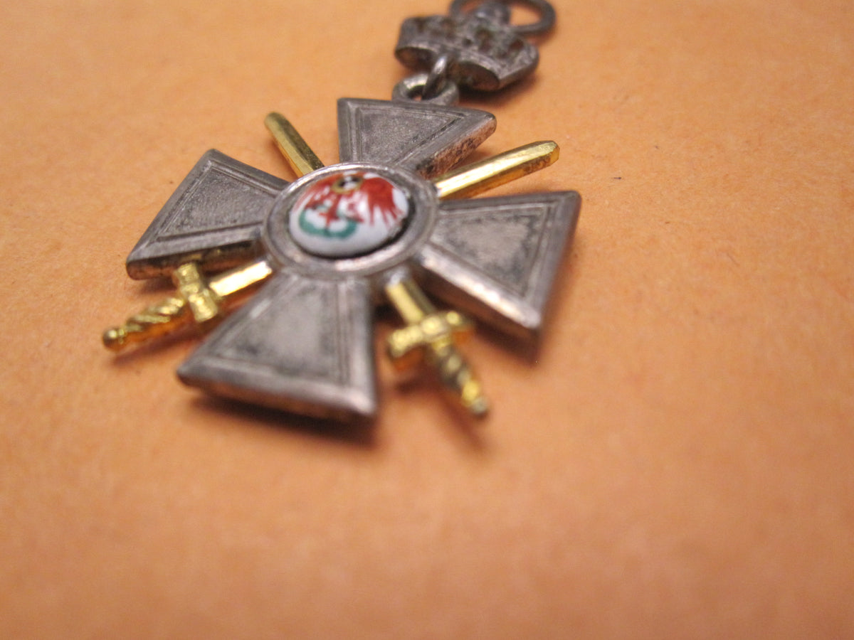 H.W.  -   -   Miniaturorden Roter Adler Orden 4.Klasse mit der Krone und Schwertern