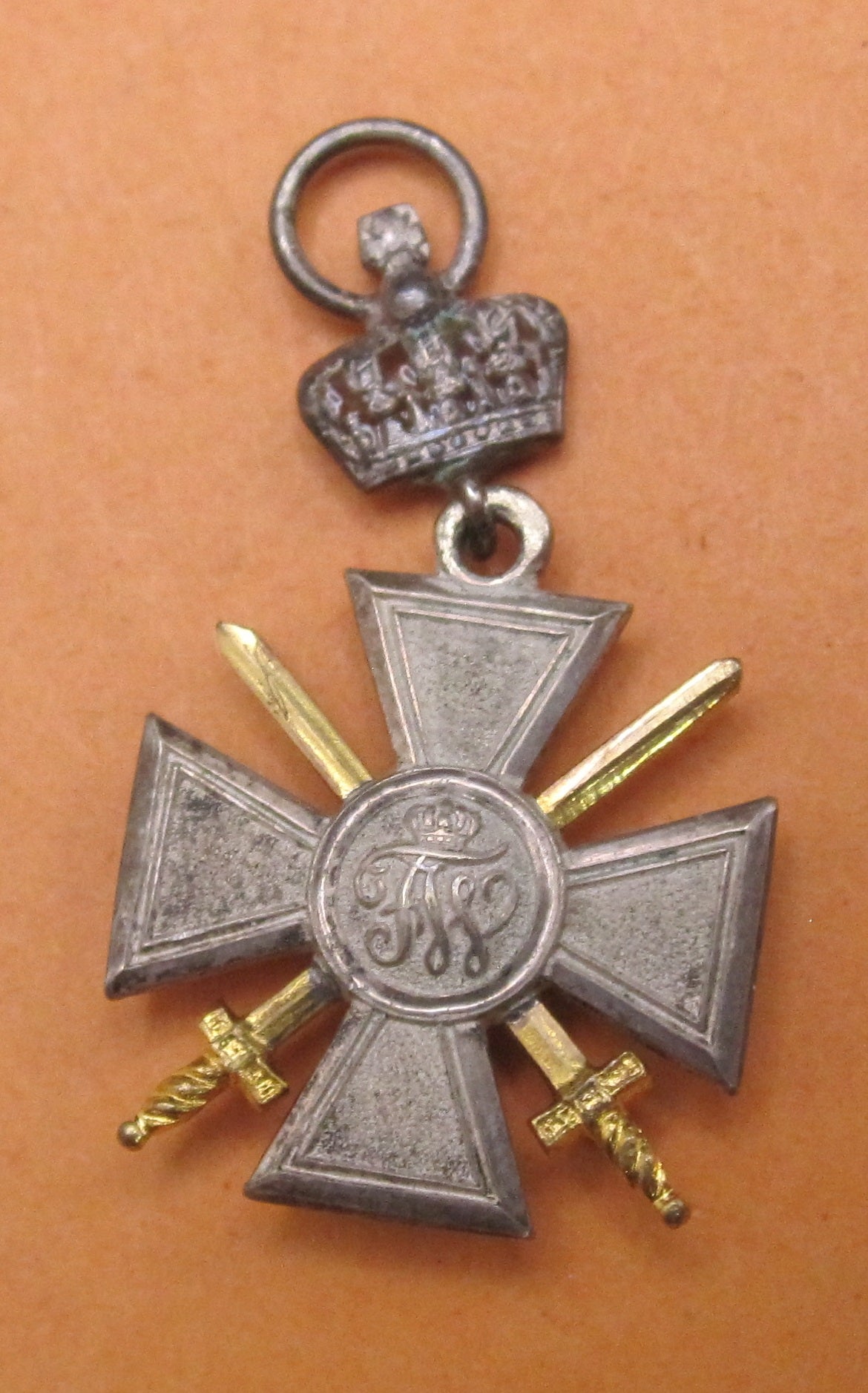 H.W.  -   -   Miniaturorden Roter Adler Orden 4.Klasse mit der Krone und Schwertern