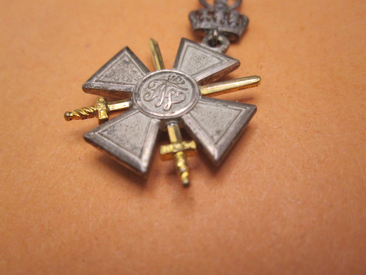 H.W.  -   -   Miniaturorden Roter Adler Orden 4.Klasse mit der Krone und Schwertern
