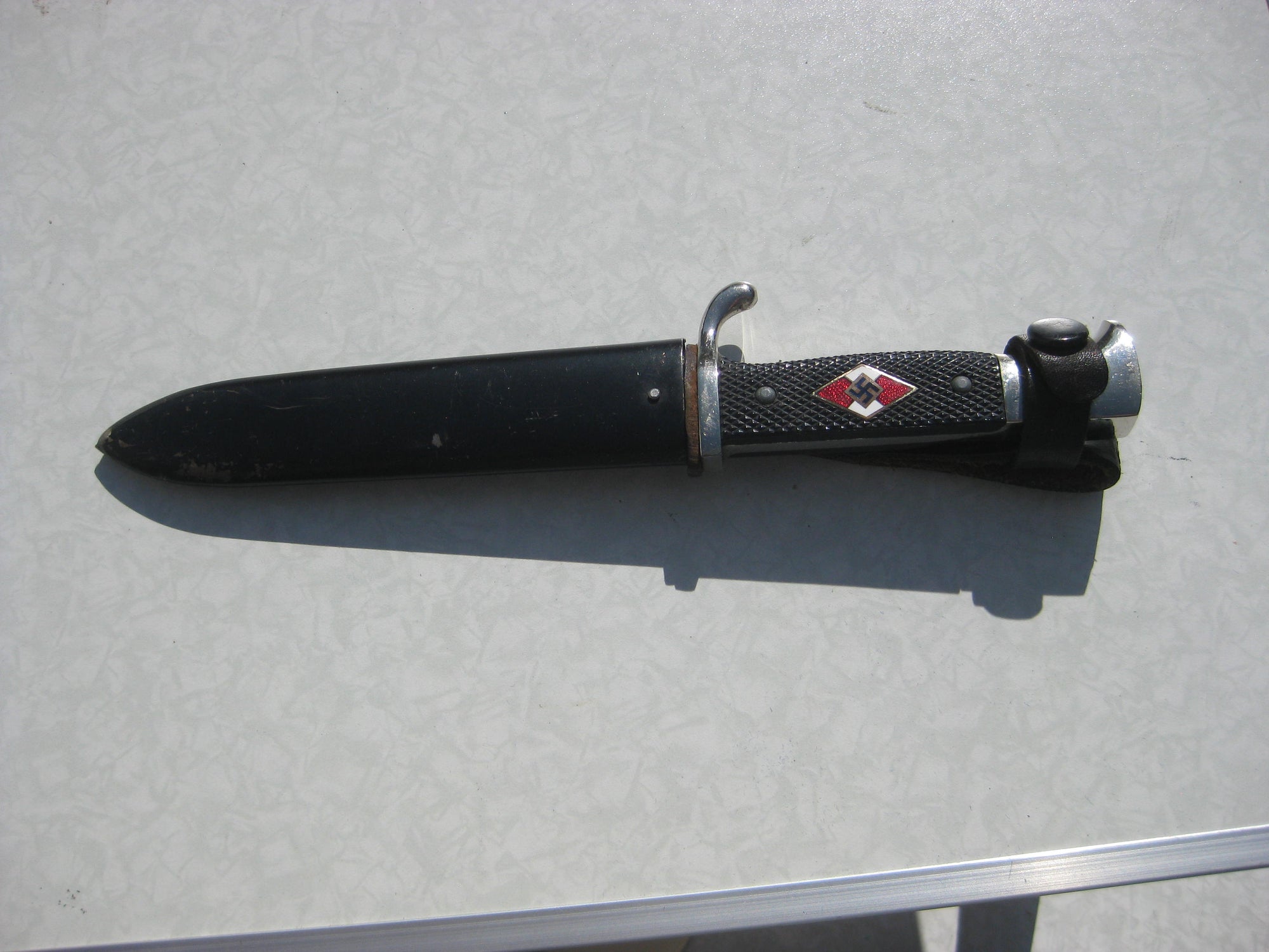 HJ-Fahrtenmesser Hitlerjugend HJ-Dolch   RZM M7/37