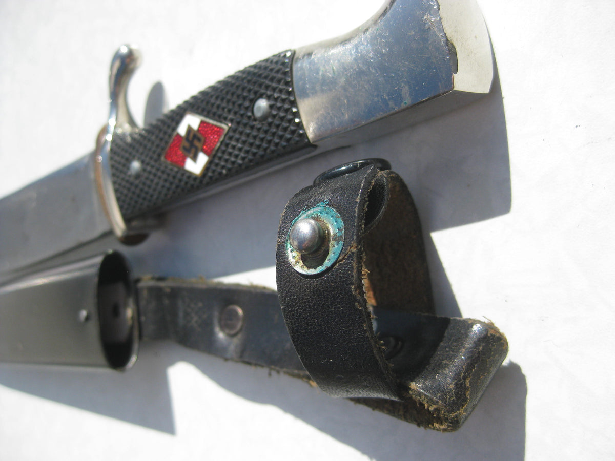 HJ-Fahrtenmesser Hitlerjugend HJ-Dolch   RZM M7/37