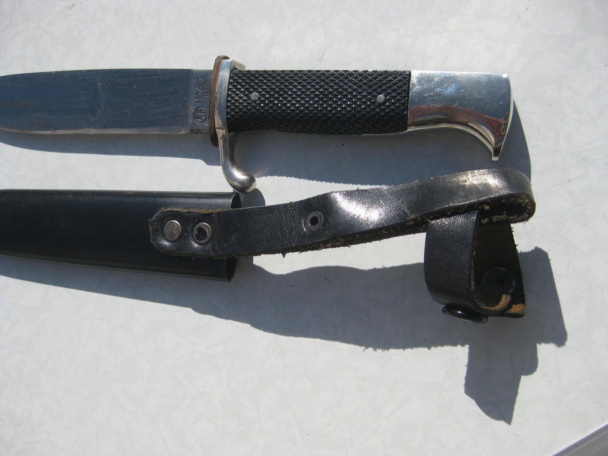 HJ-Fahrtenmesser Hitlerjugend HJ-Dolch   RZM M7/37