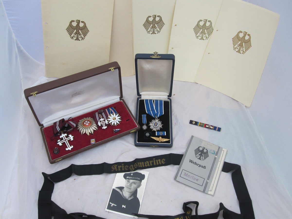 Mützenband Kriegsmarine Bundeswehr Skagerrak - Crew 1972