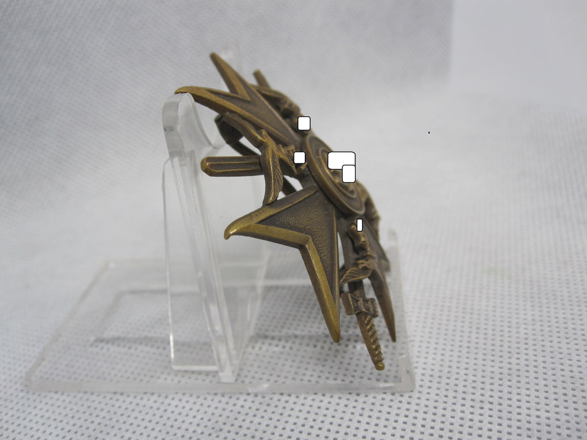 Spanienkreuz in Bronze MIT Schwertern