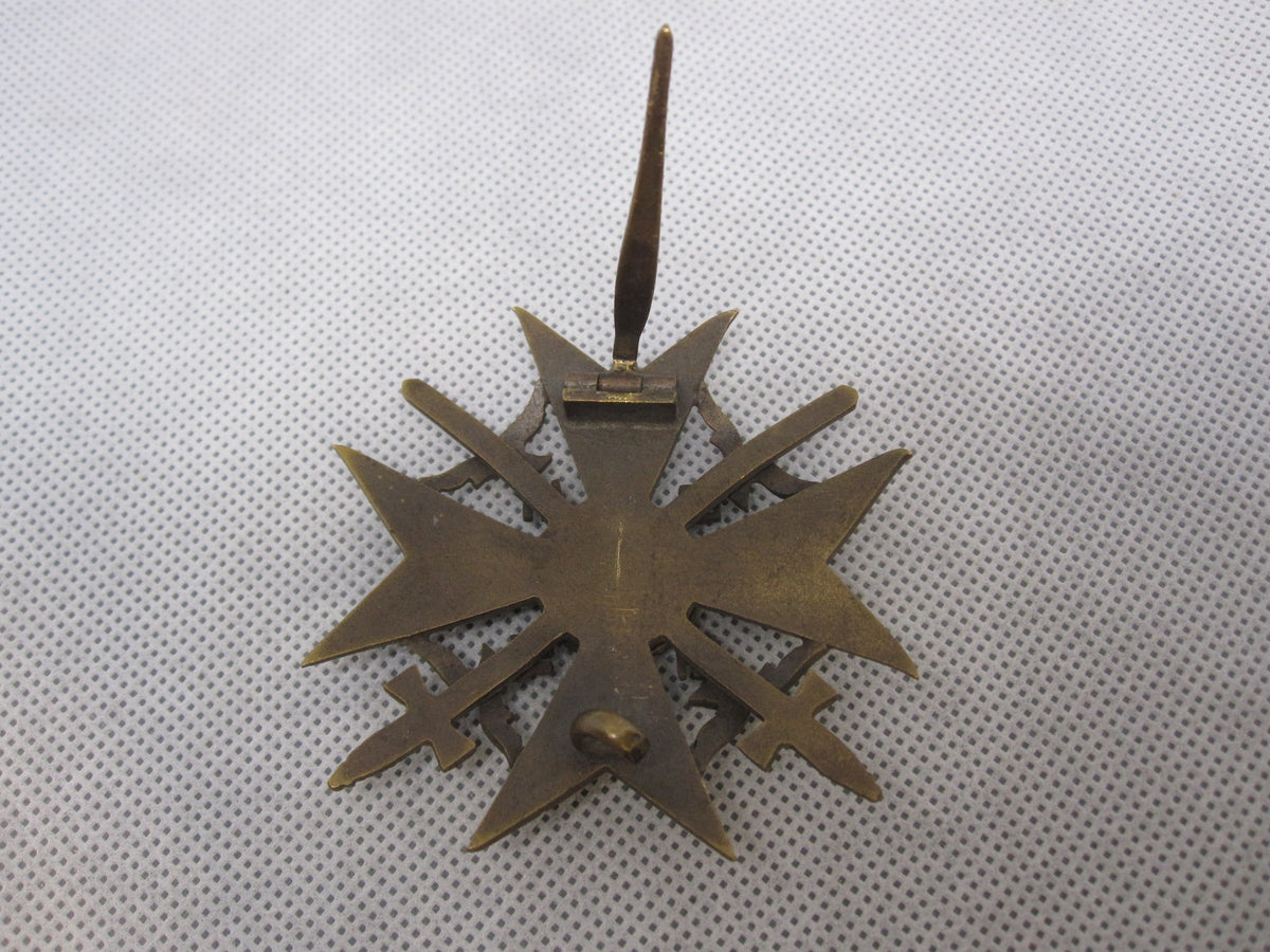Spanienkreuz in Bronze MIT Schwertern