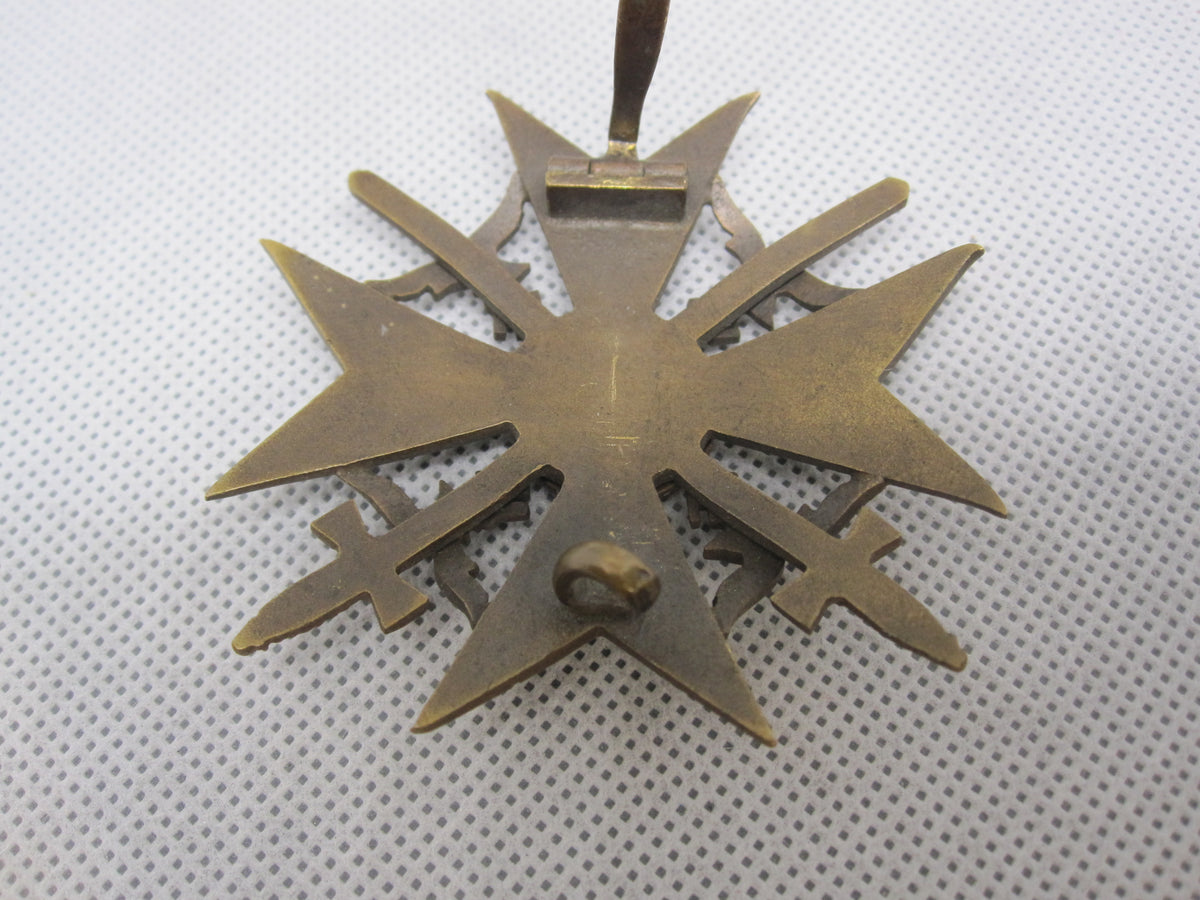 Spanienkreuz in Bronze MIT Schwertern