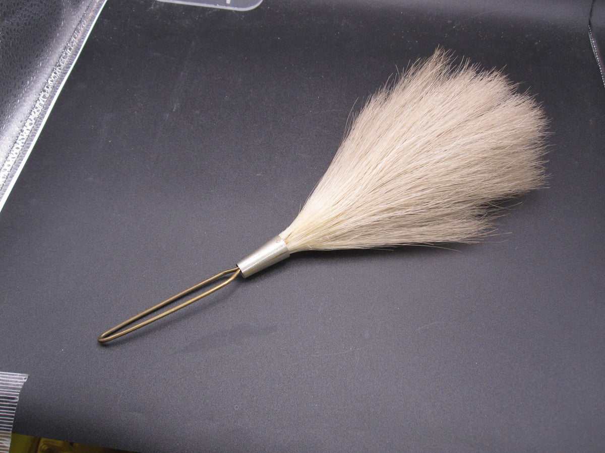 Original f. Husarenmütze Paradestutz Rosshaarbusch Uniformteil Pelzmütze Garde