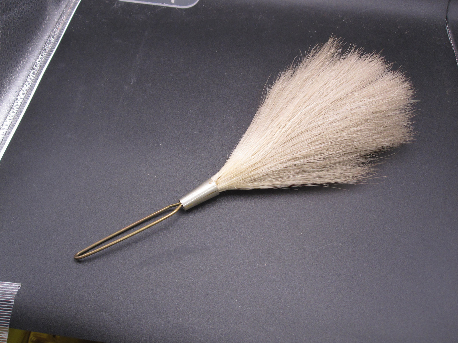 Original f. Husarenmütze Paradestutz Rosshaarbusch Uniformteil Pelzmütze Garde