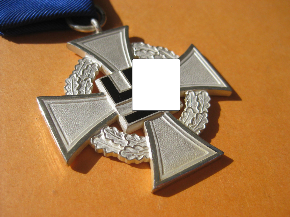 Treudienst-Ehrenzeichen für 25 Jahre in Verleihungsschachtel Hersteller: Wächtler &amp; Lange