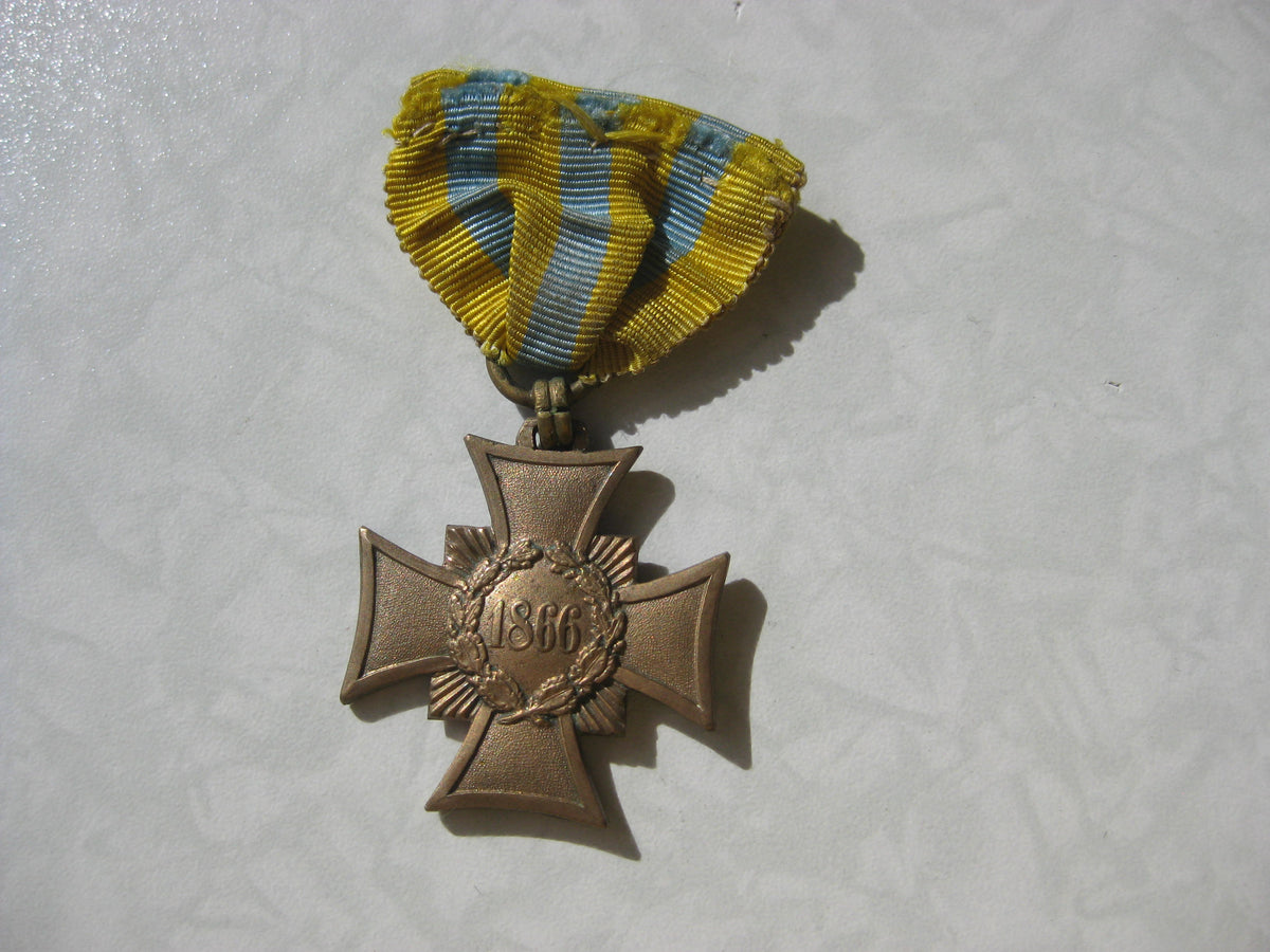 Sachsen Erinnerungskreuz für Kämpfer 1866