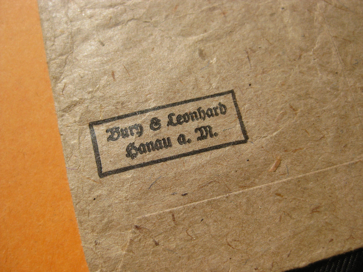 Kriegsverdienstkreuz 2.Klasse OHNE Schwertern KVK2/39 in Verleihungstüte Bury &amp; Leonard Hanau