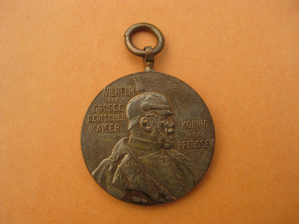 HALBMINIATUR Reduktion Centenarmedaille KDM Kriegsdenkmünze 1887 Kaiser Wilhelm I.