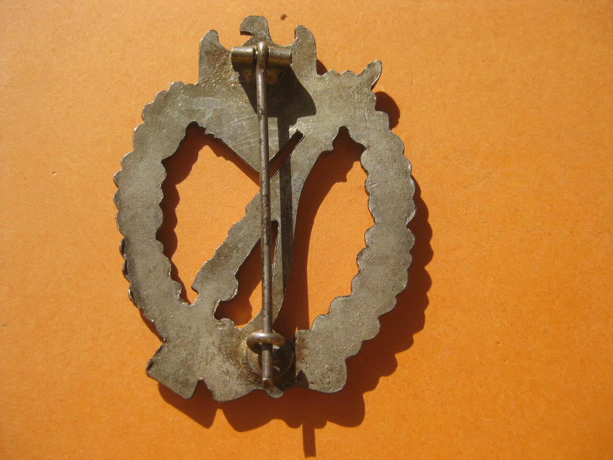 Infanteriesturmabzeichen in Silber (ISA) unmarkiertes Stück von DESCHLER MINT CONDITION