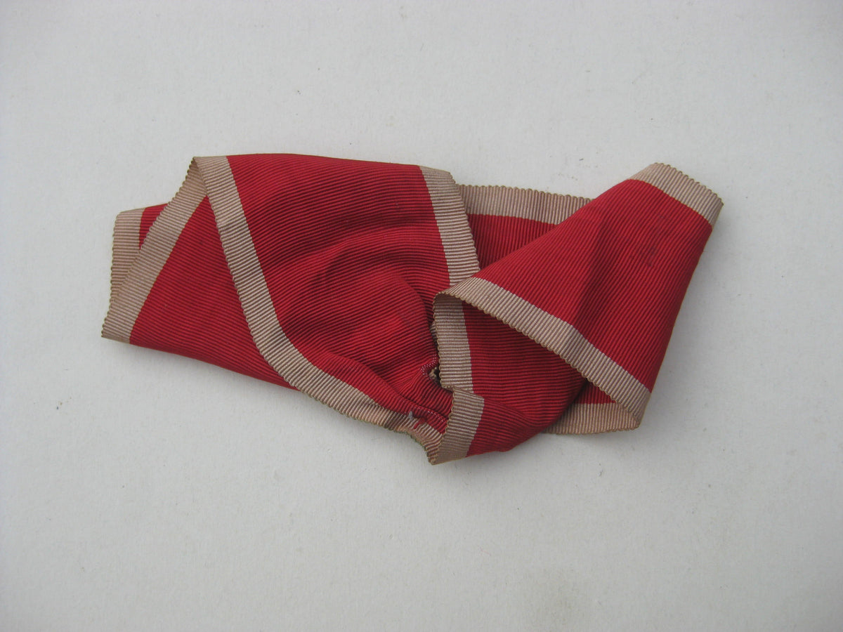 ORIGINAL Ordensband Halsband für Halsorden Halskreuz deutsche Volkspflege Rotes Kreuz 3. Reich Altes Originalband VOR 1945 !!!