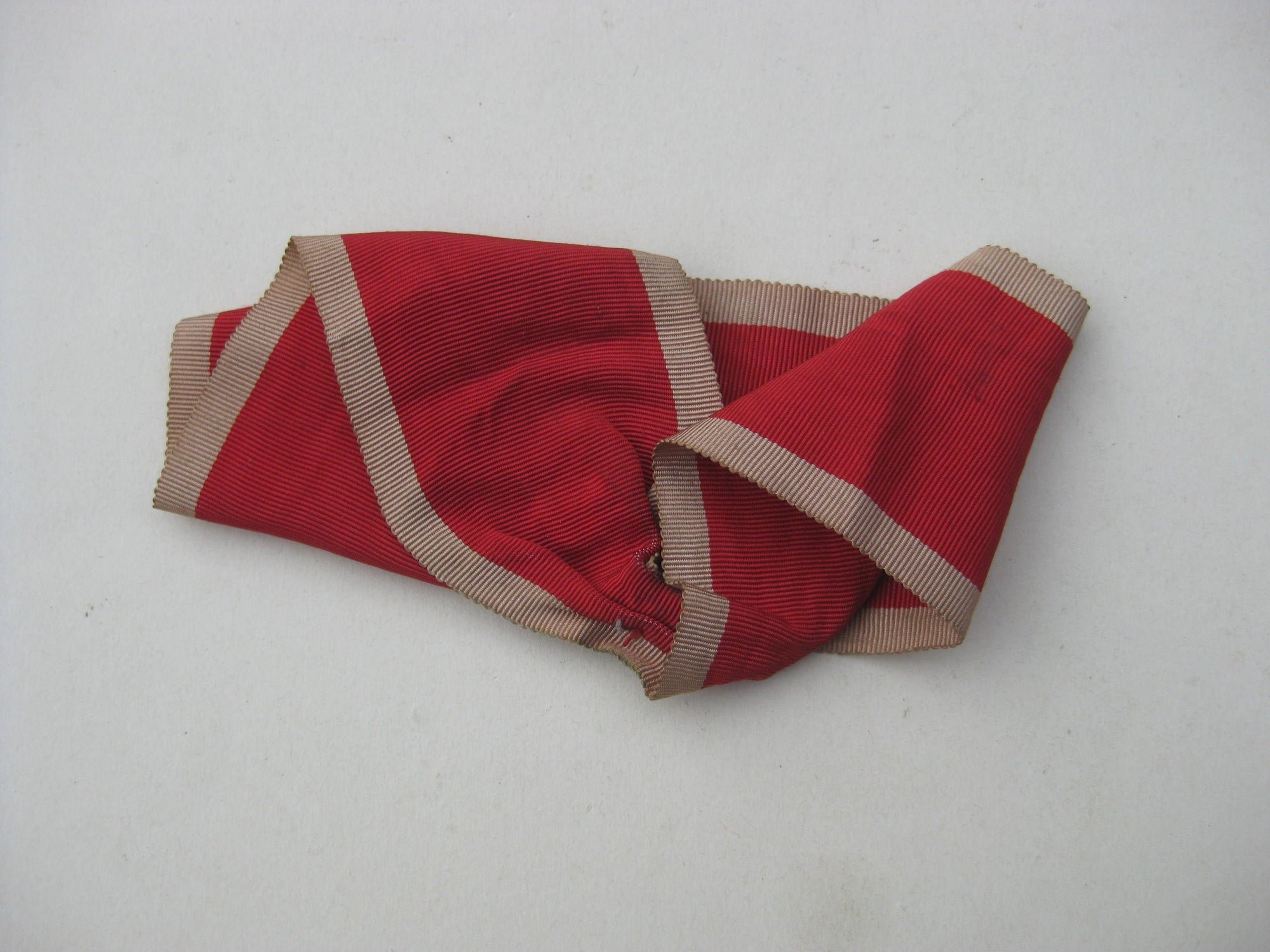 ORIGINAL Ordensband Halsband für Halsorden Halskreuz deutsche Volkspflege Rotes Kreuz 3. Reich Altes Originalband VOR 1945 !!!