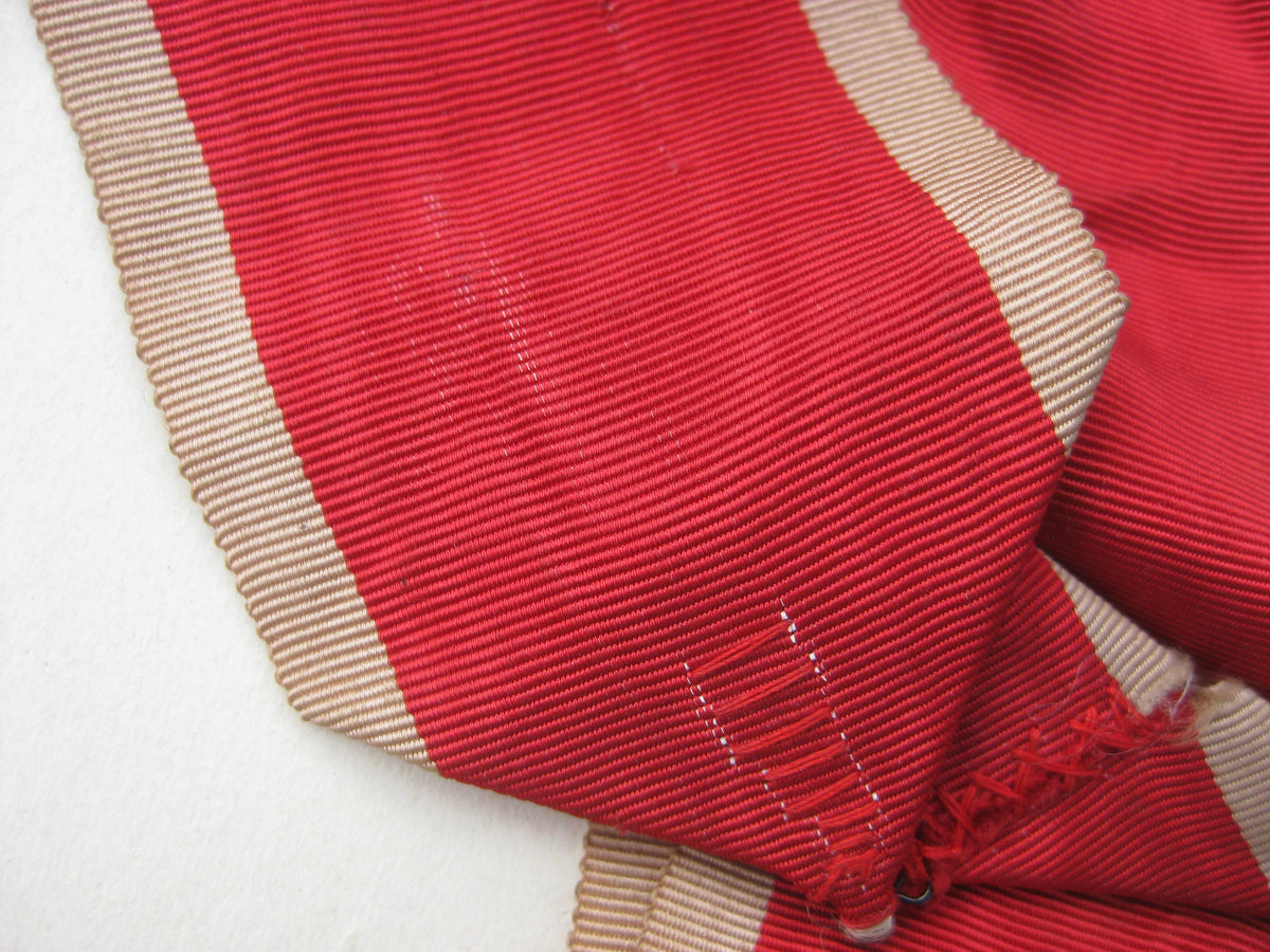 ORIGINAL Ordensband Halsband für Halsorden Halskreuz deutsche Volkspflege Rotes Kreuz 3. Reich Altes Originalband VOR 1945 !!!