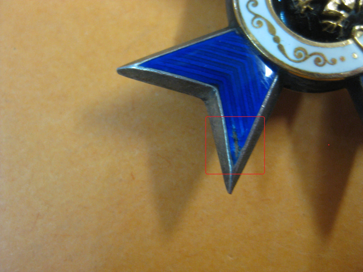 Bayern Militärverdienstkreuz des Militärverdienstordens 1.MODELL OHNE FLAMMEN !! 1866 - 1905 MVO MVK