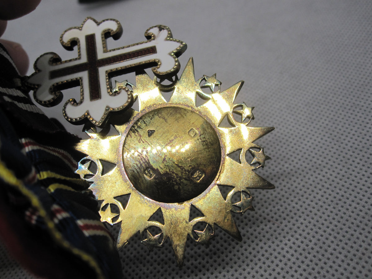 2er Feldspange Ordenspange Bundeswehr 1957 Portugal &amp; Malaysia  Militärverdienstorden