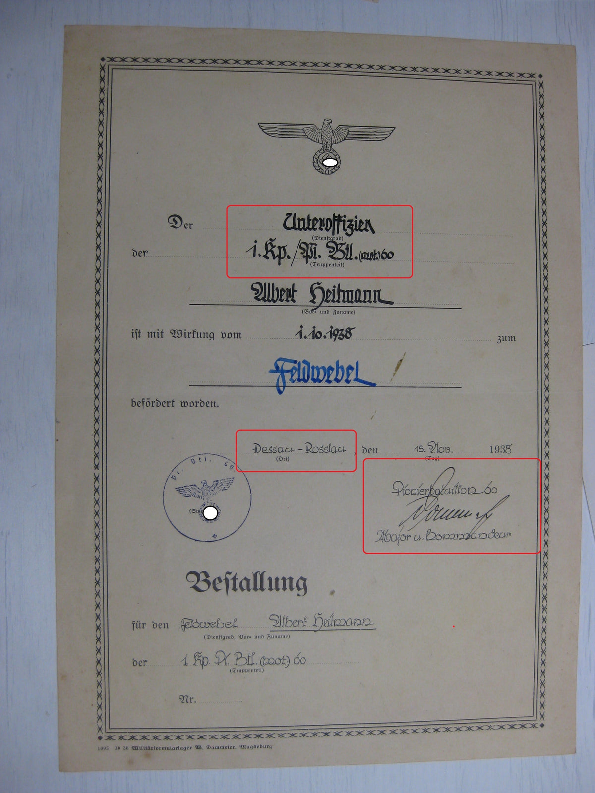 Besitzzeugnis Verleihungsurkunden Eisernes Kreuz Sturmabzeichen Ostmedaille etc etc !! Schlacht um Moskau !!