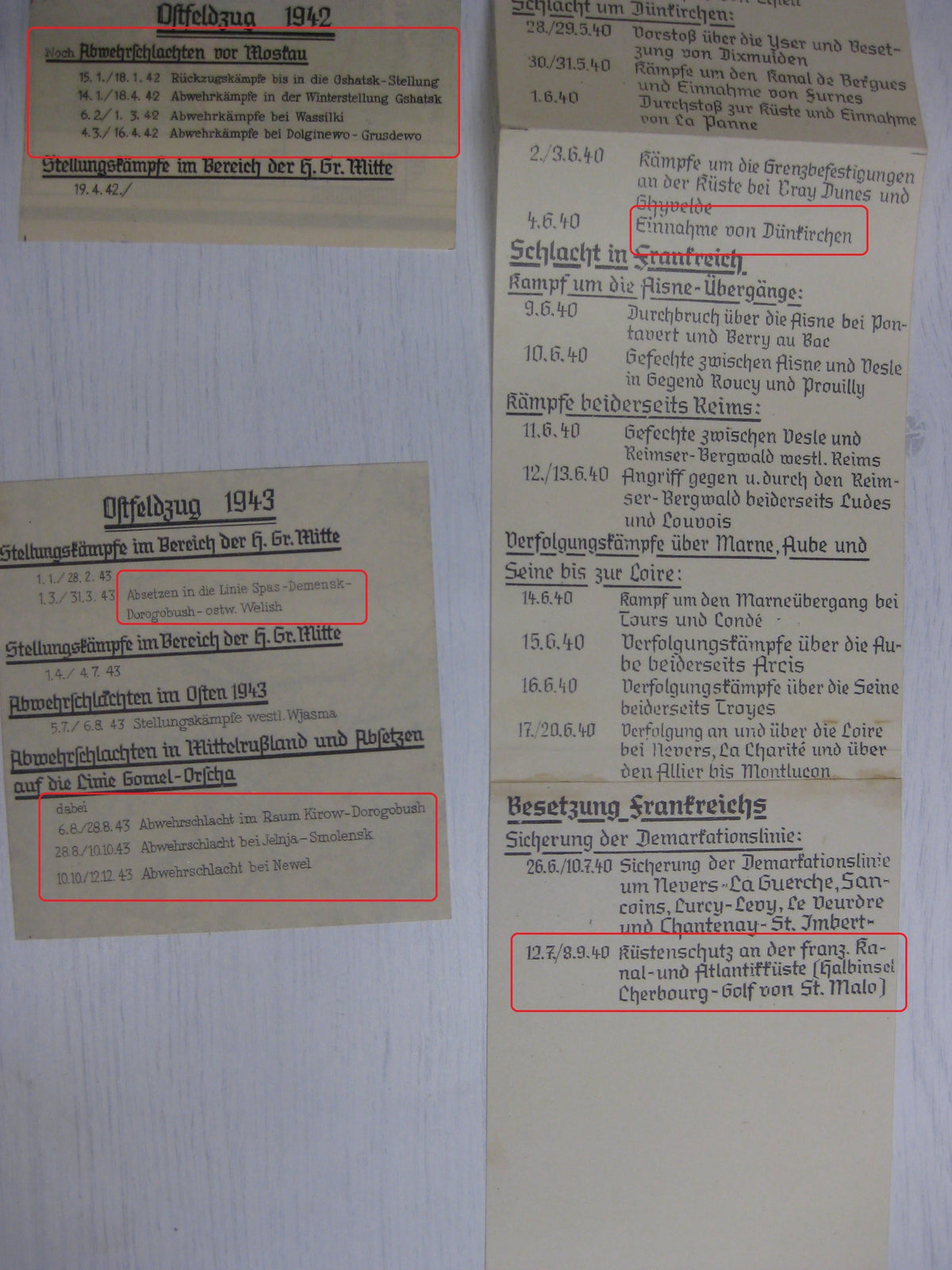 Besitzzeugnis Verleihungsurkunden Eisernes Kreuz Sturmabzeichen Ostmedaille etc etc !! Schlacht um Moskau !!