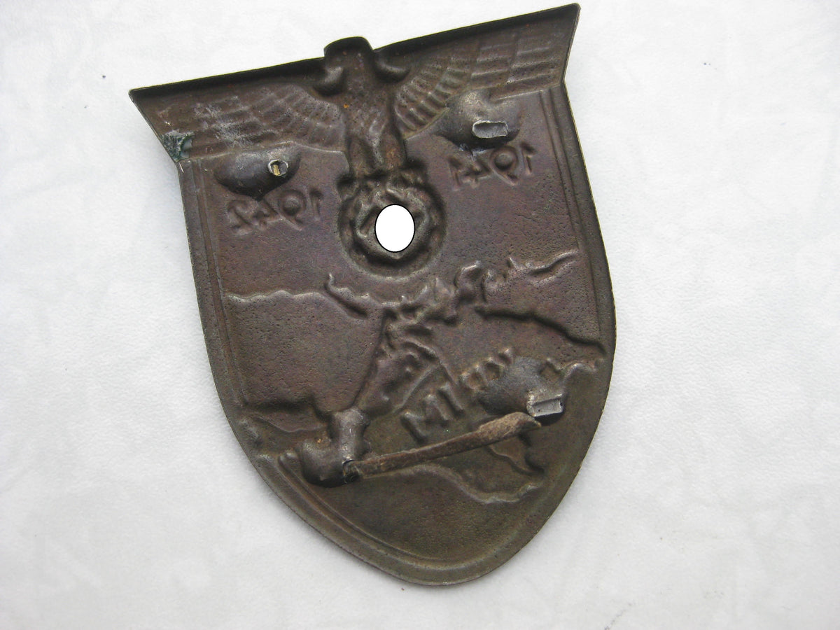 Krimschild 1941/1942 mit Trägerfoto
