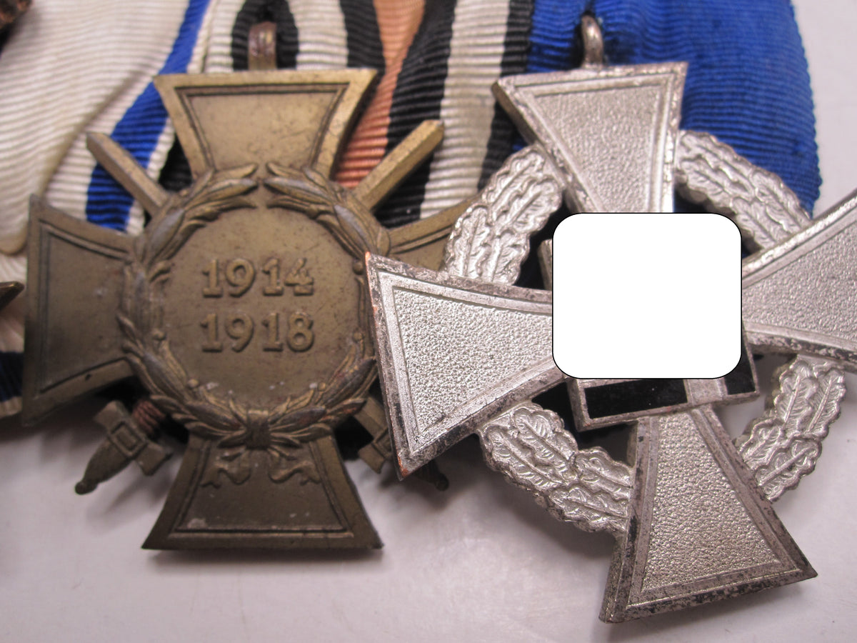 6er Ordensspange Eisernes Kreuz Preußen Bayern MVO und MVK OHNE Schwerter