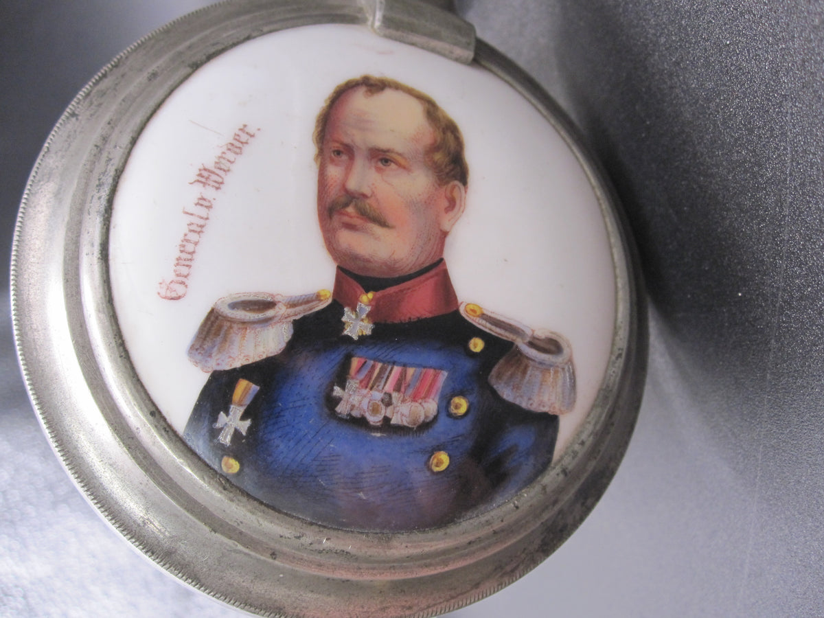 Reservistenkrug General von Werder Pour le Merite Ordensspange Ritterkreuz 1870