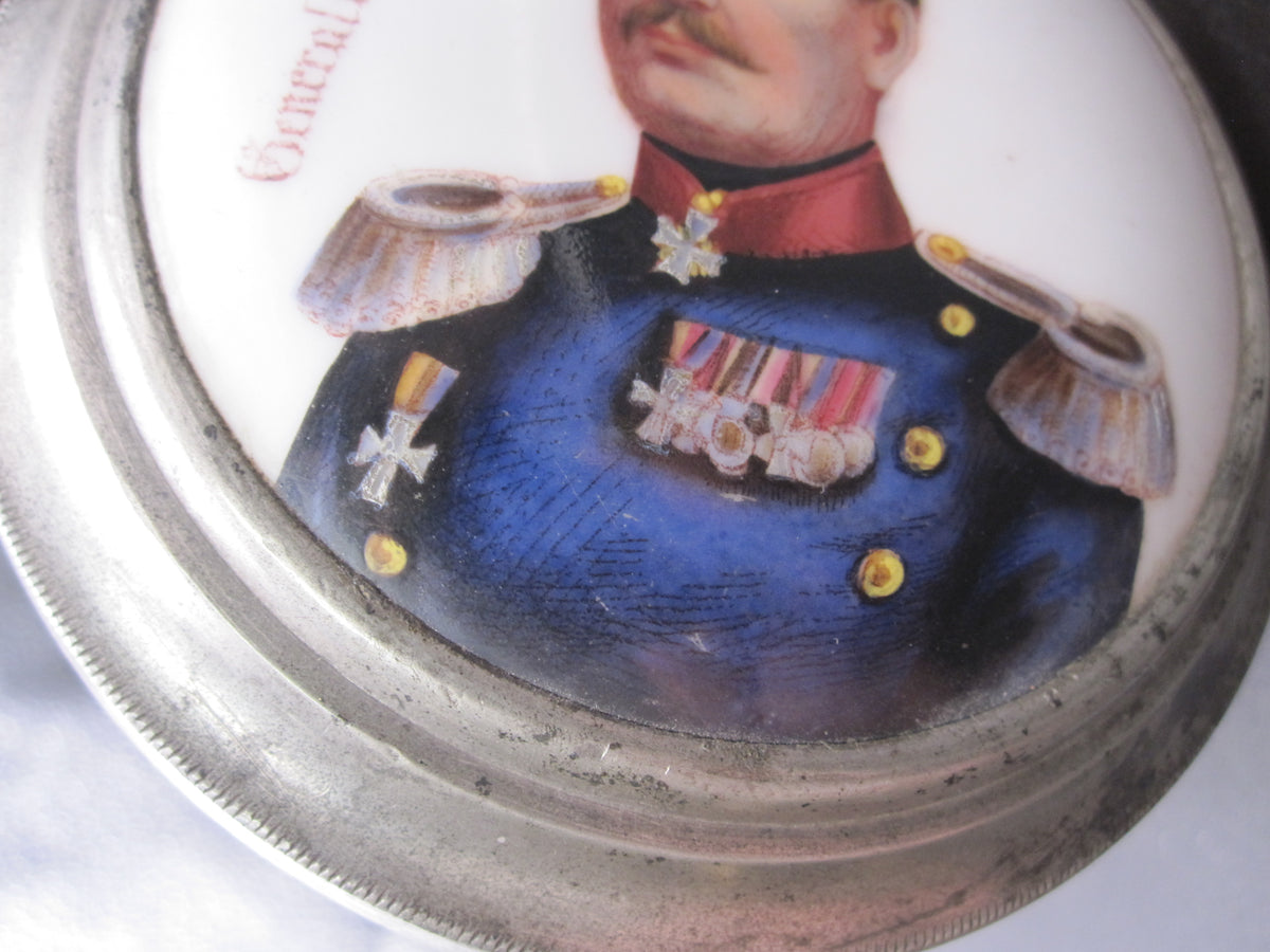 Reservistenkrug General von Werder Pour le Merite Ordensspange Ritterkreuz 1870