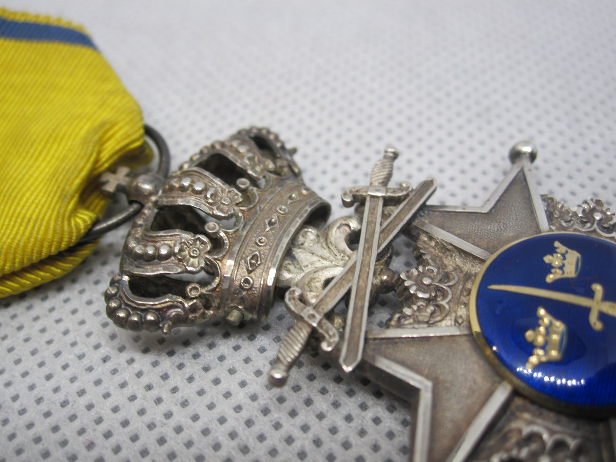 Orden Ehrenzeichen SCHWEDEN Schwertorden Ritterkreuz