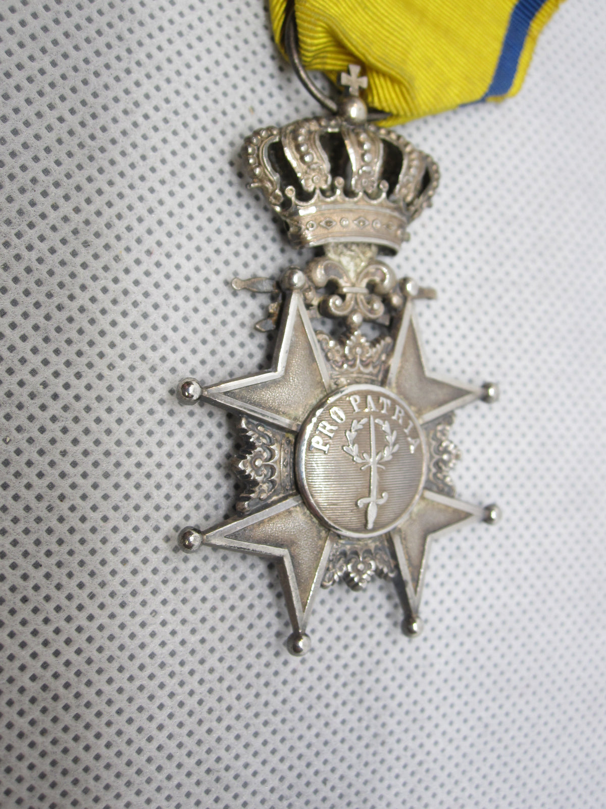 Orden Ehrenzeichen SCHWEDEN Schwertorden Ritterkreuz