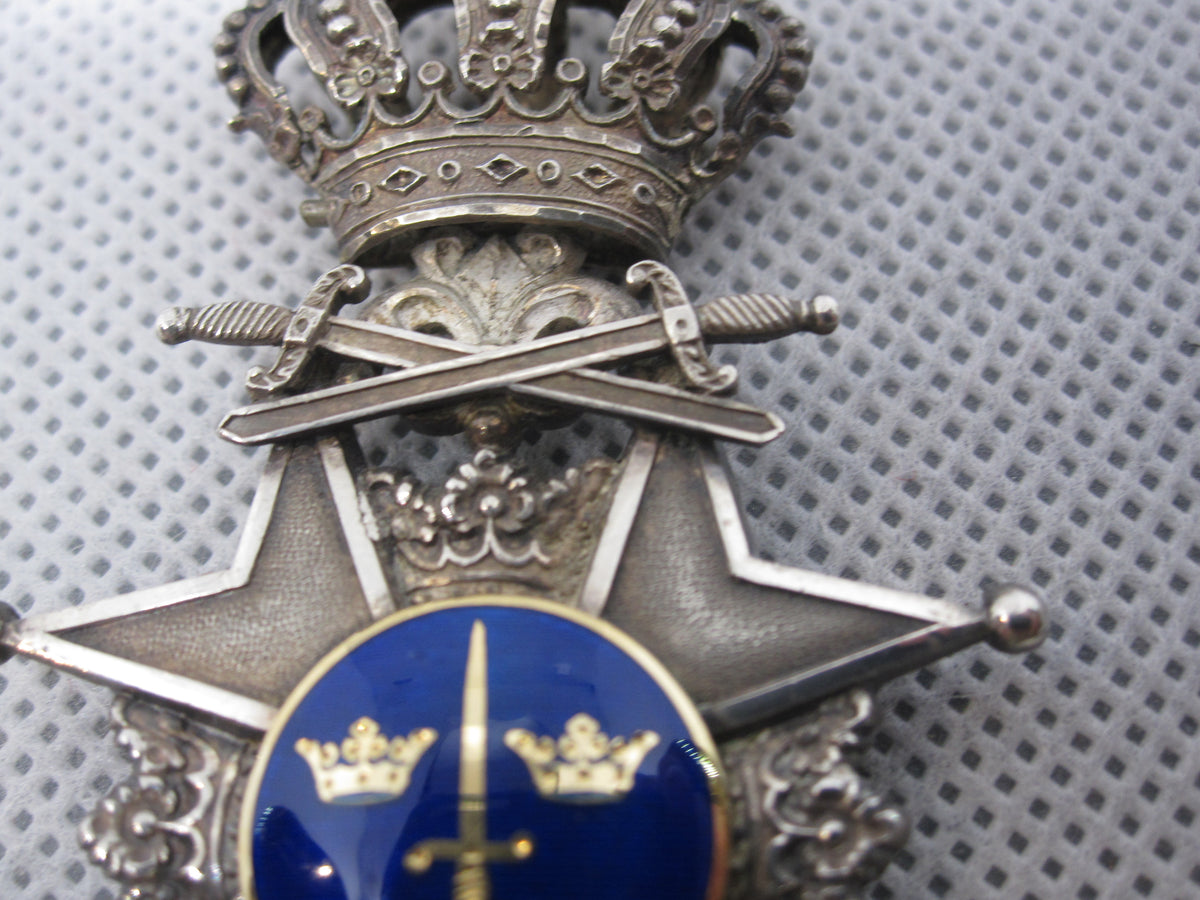 Orden Ehrenzeichen SCHWEDEN Schwertorden Ritterkreuz