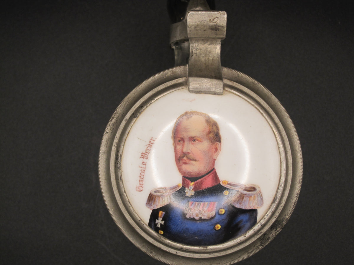 Reservistenkrug General von Werder Pour le Merite Ordensspange Ritterkreuz 1870