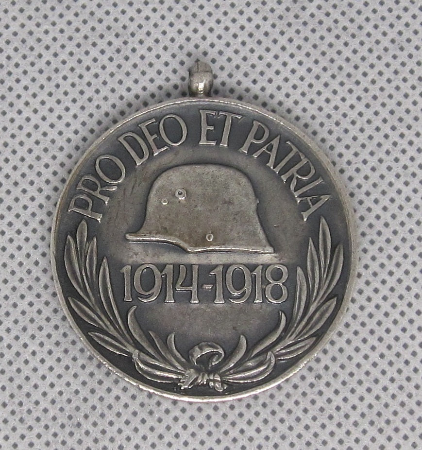 ungarische Medaille Ungarn Erinnerungsmedaille für Frontkämpfer 1914 - 1918
