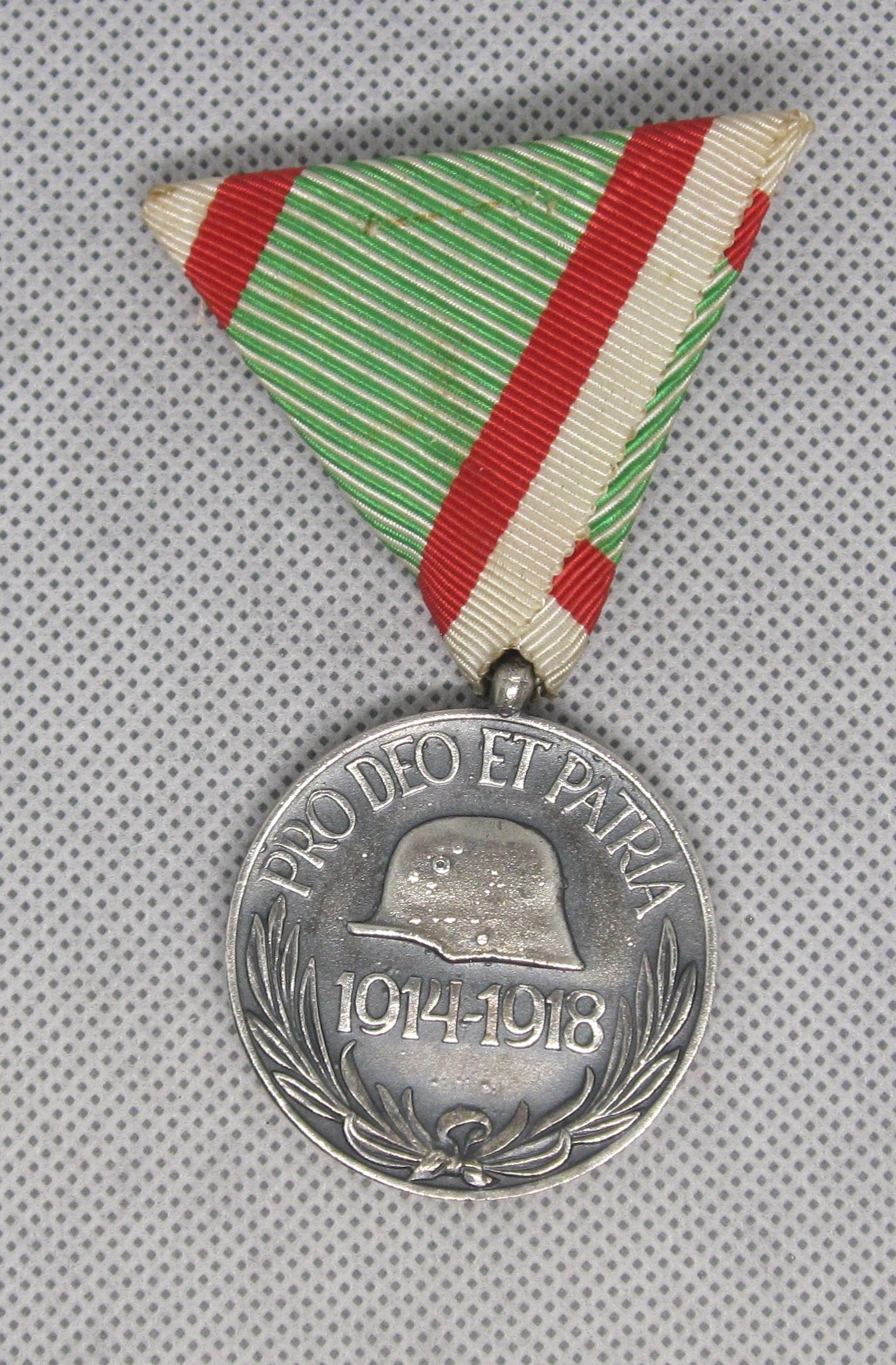 ungarische Medaille Ungarn Erinnerungsmedaille für Frontkämpfer 1914 - 1918