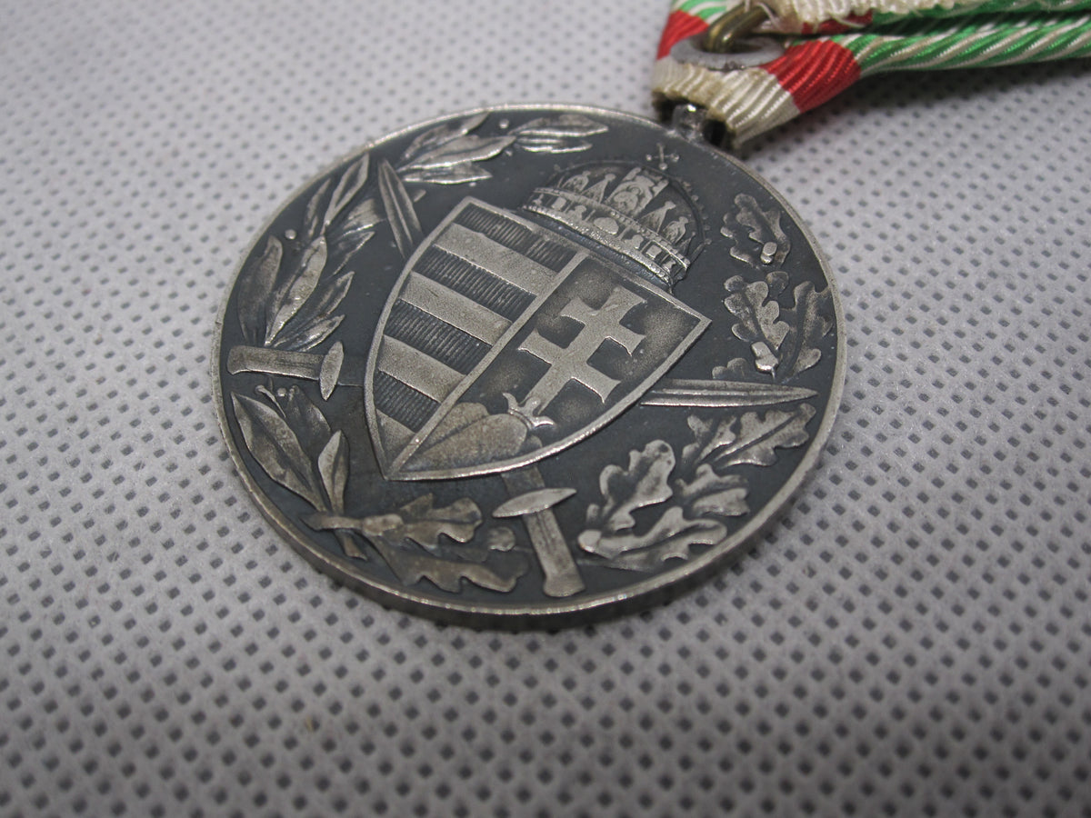 ungarische Medaille Ungarn Erinnerungsmedaille für Frontkämpfer 1914 - 1918