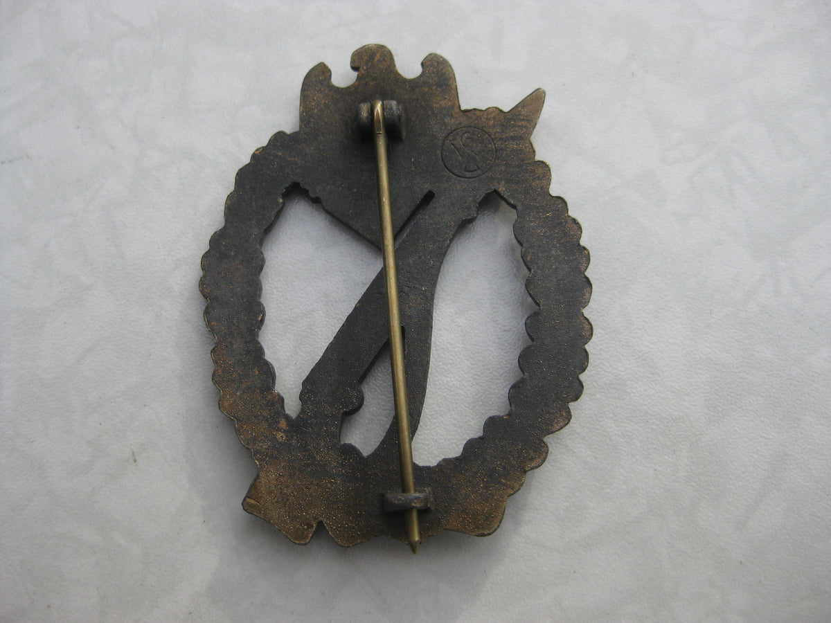 Infanterie Sturmabzeichen (ISA) des Heeres in Bronze "GWL"
