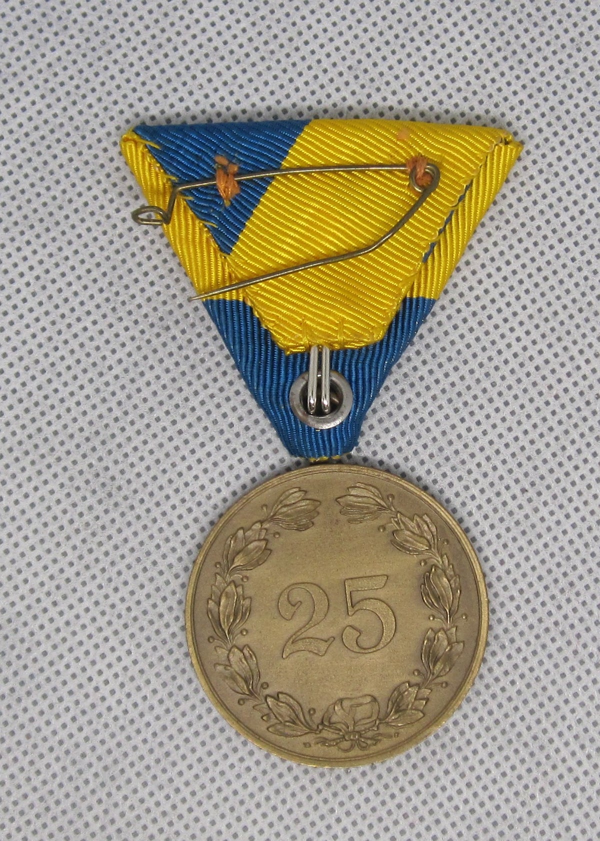 Medaille Landeskameradschaftsbund Niederösterreich für 25 Jahre