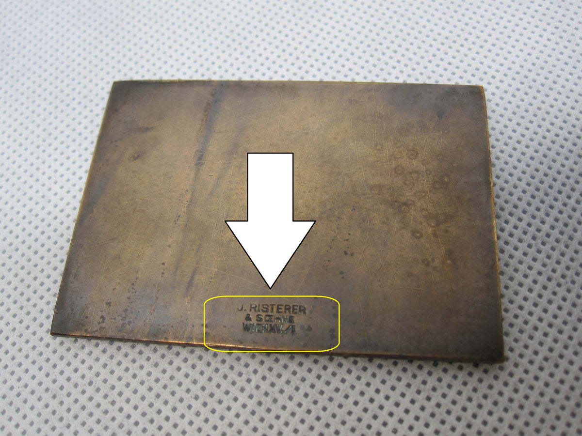 Österreich bronzene Plakette Kleintierzüchter