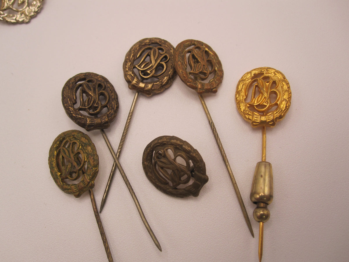 DSB Sportabzeichen Gold Bronze Urkundenheft Orden Bundeswehrabzeichen Sportbund