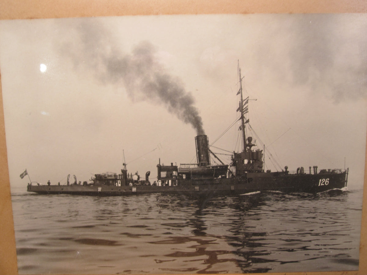 Foto Kriegsmarine Minensuchboot Jagdboot Sicherungsboot 126