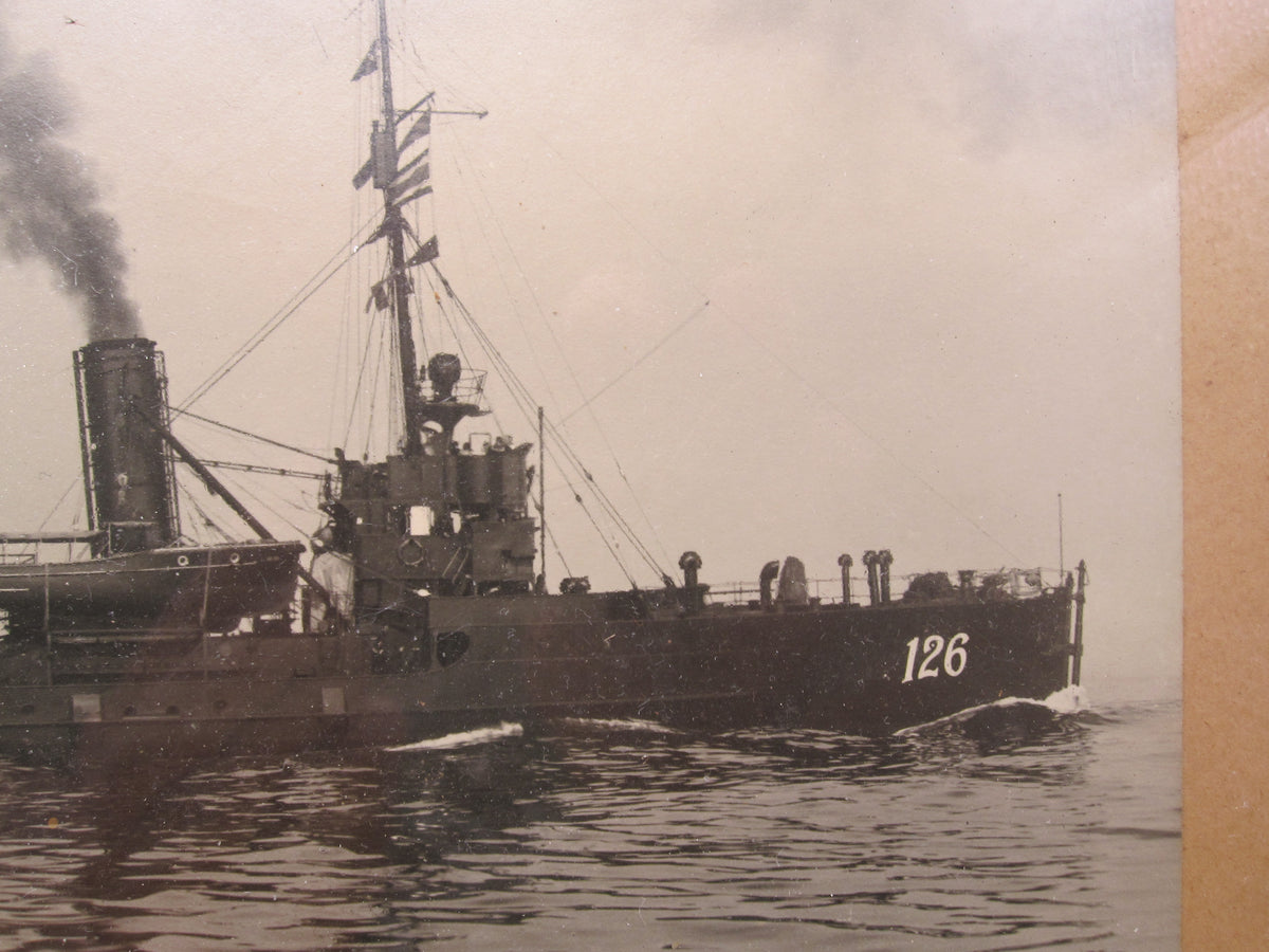 Foto Kriegsmarine Minensuchboot Jagdboot Sicherungsboot 126