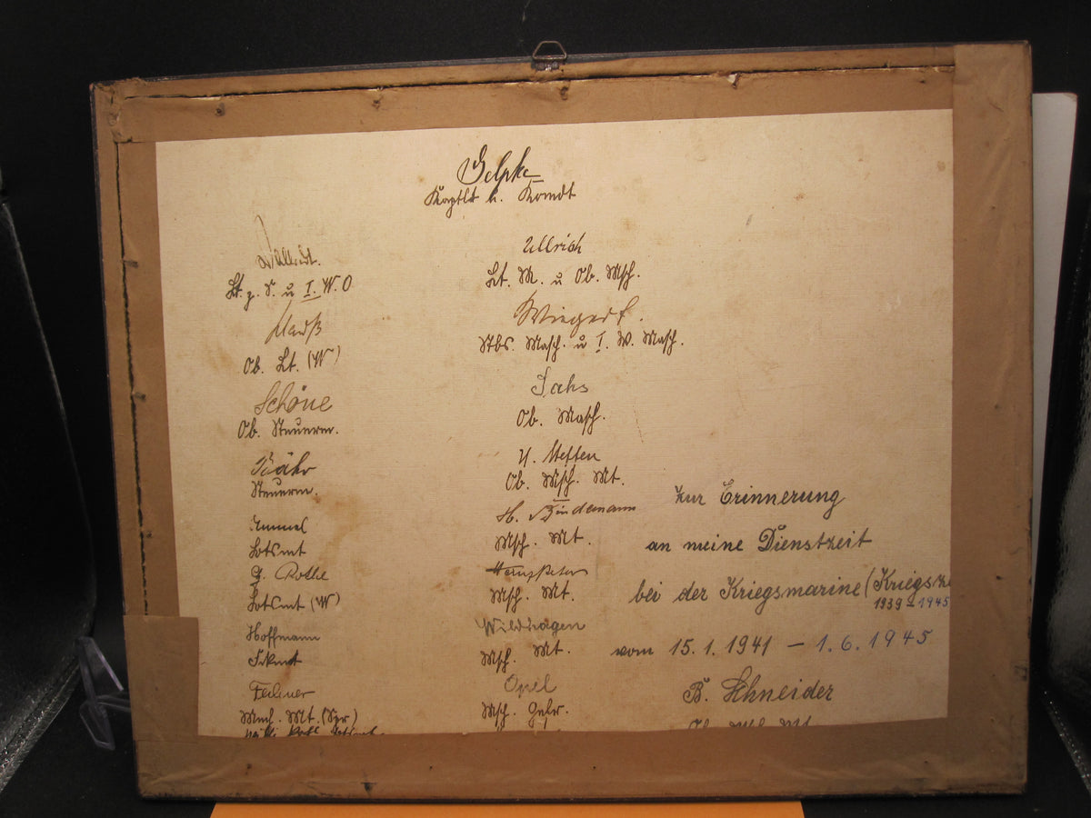 Foto Kriegsmarine Minensuchboot Jagdboot Sicherungsboot 126